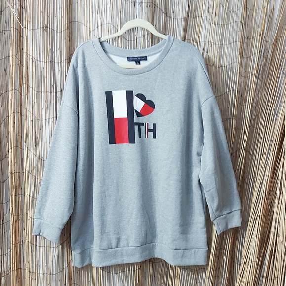 Tommy hilfiger sweaters size 1X color gray - Picture 5 of 8